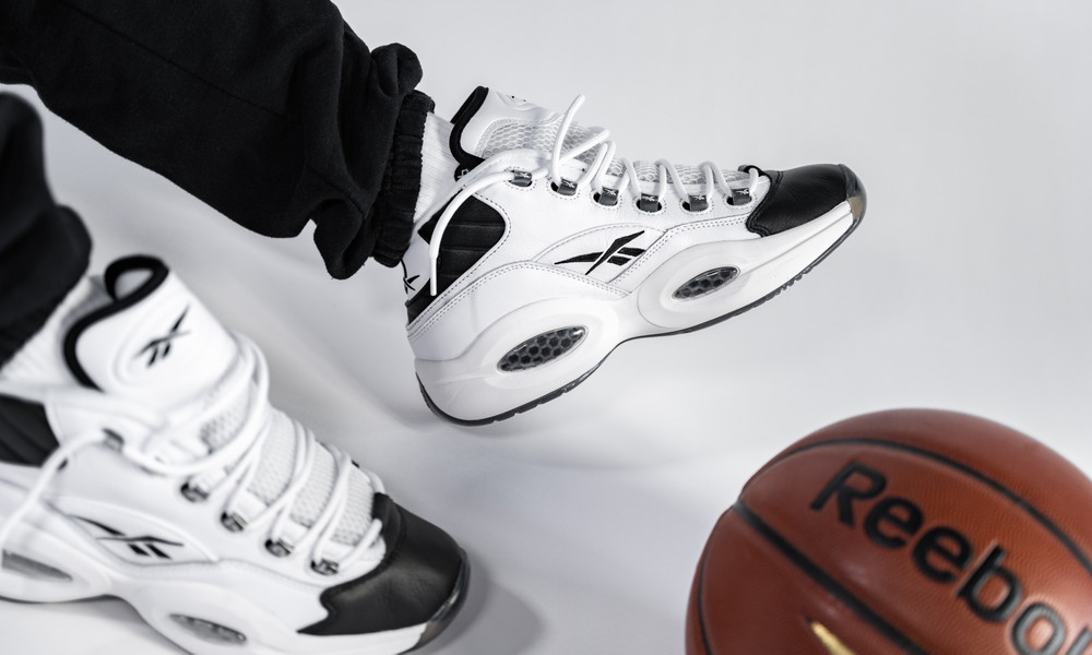 reebok question low black