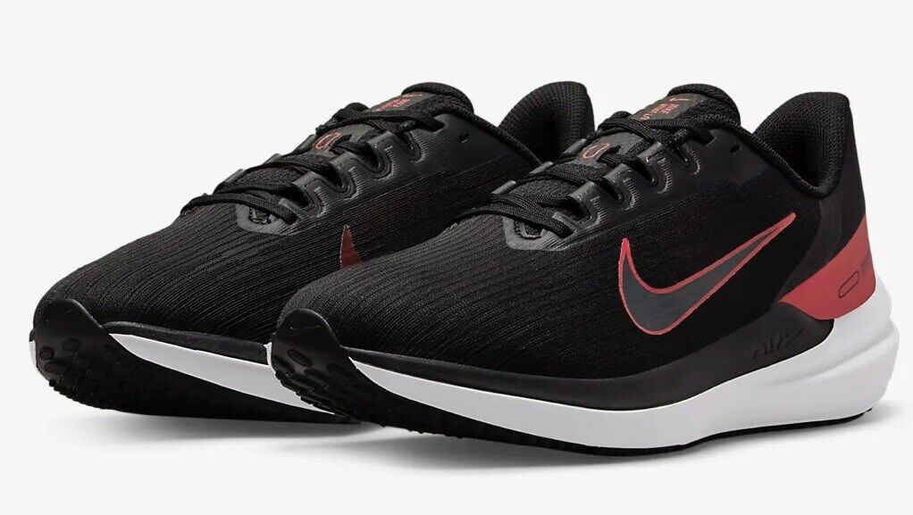 Giày Nike Air Winflo 9 'Black University Red' DD6203-003