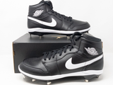 Giày Nike Jordan 1 Retro Metal 'Black White' AV5355-001
