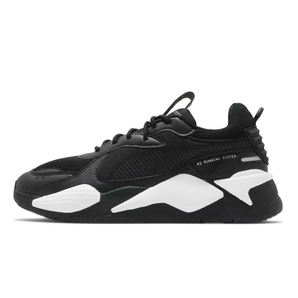 puma rsx black and white
