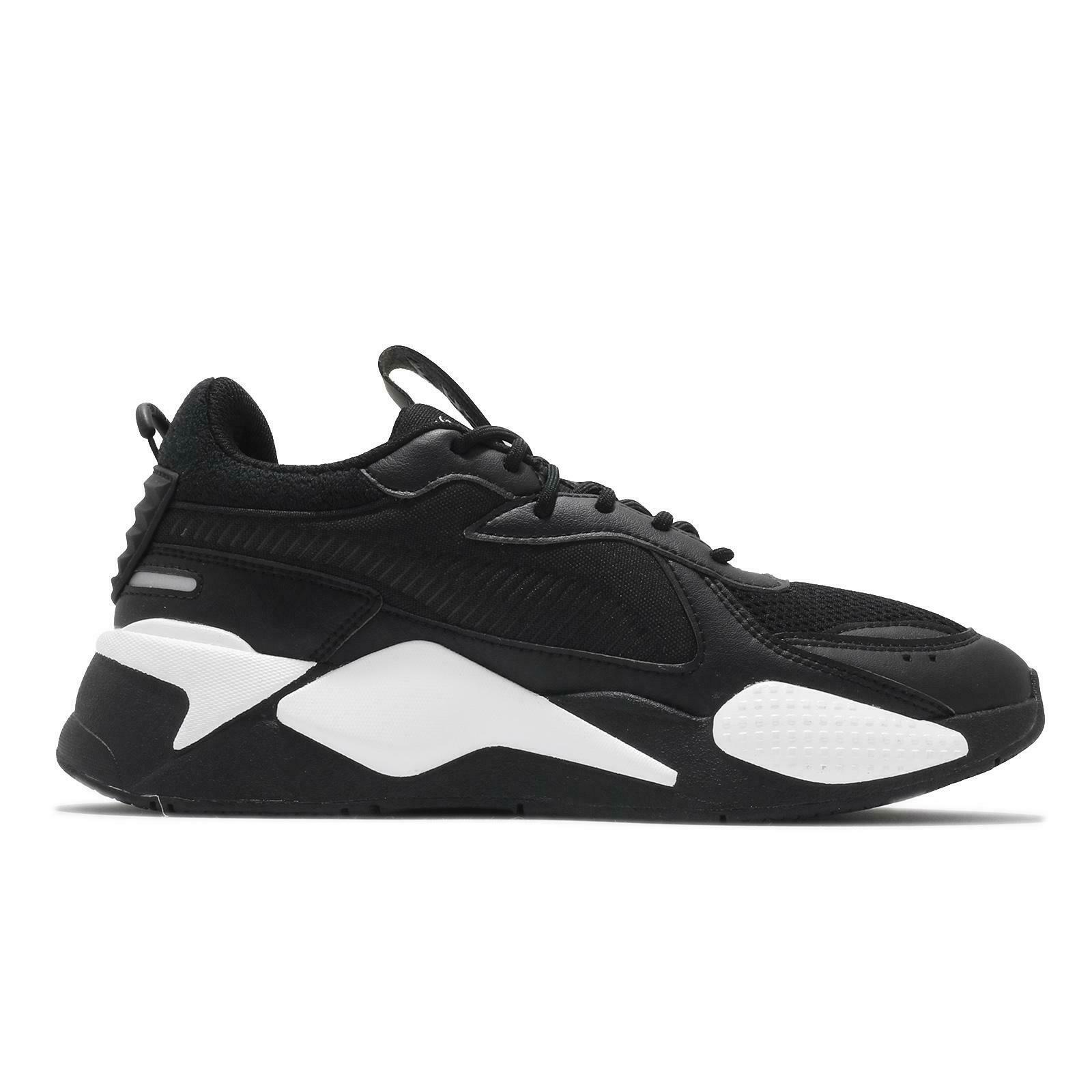 puma rsx black and white