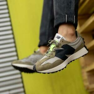 new balance 327 aluminum with covert green