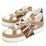 Giày Valentino Logo Band 'Brown' S0C58CSP-74K