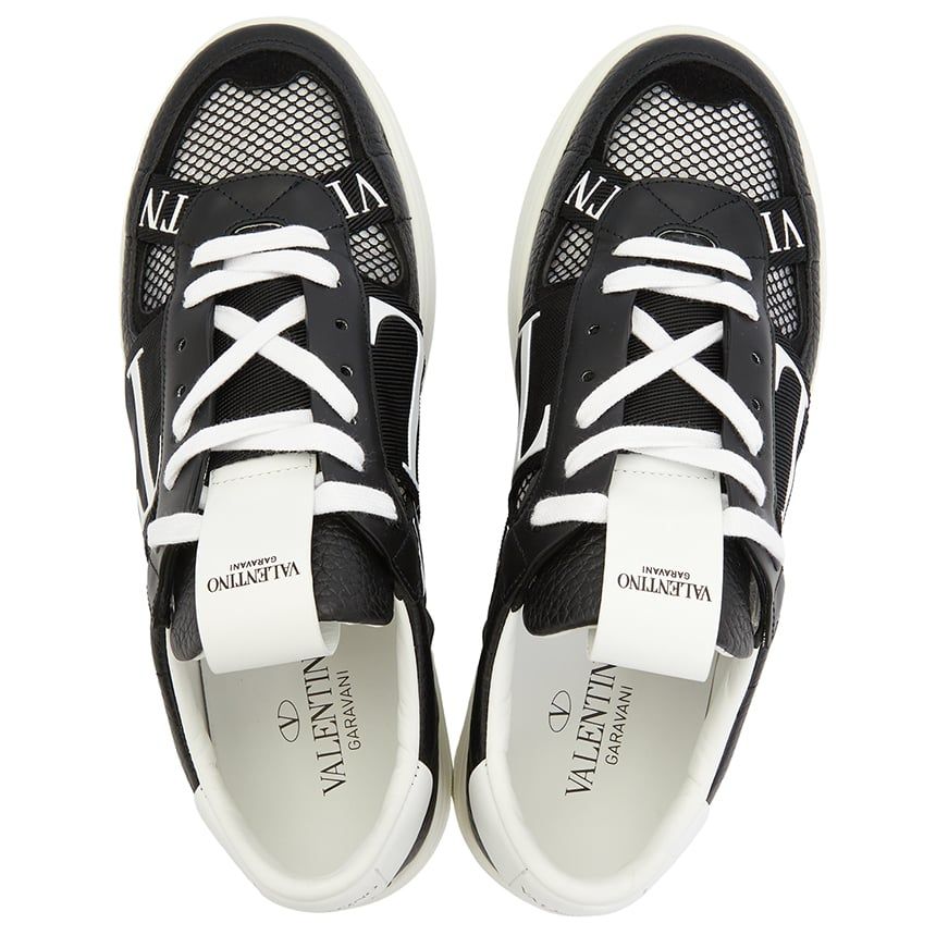 Giày Valentino Logo Band 'Black' S0C58SWF-0NI