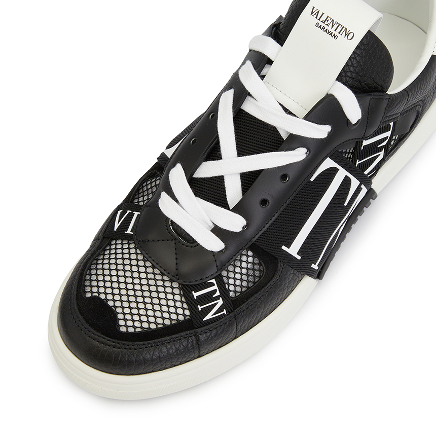 Giày Valentino Logo Band 'Black' S0C58SWF-0NI