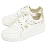 Giày Valentino Metallic One Stud 'White' S0E71RUS-L71
