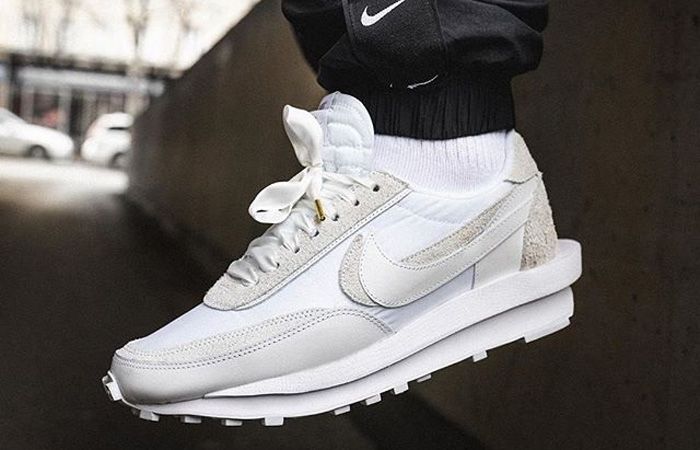 Nike Sacai x LDWaffle 'White Nylon' BV0073-101 â AUTHENTIC SHOES