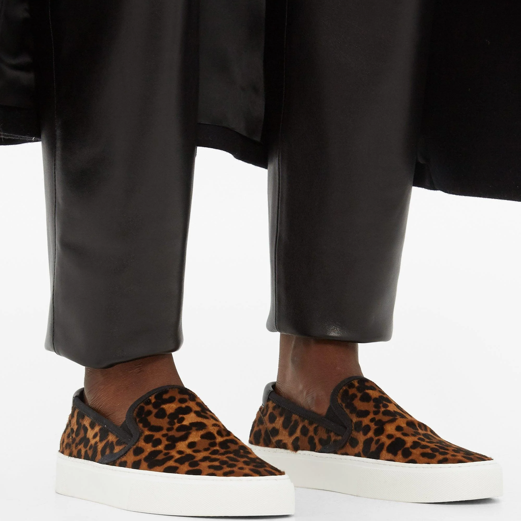 saint laurent sneakers leopard