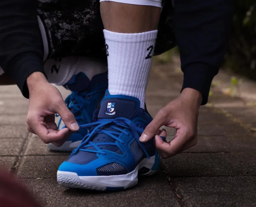 Giày Nike Air Jordan XXXVII Low PF 'Blue' DV9908-401