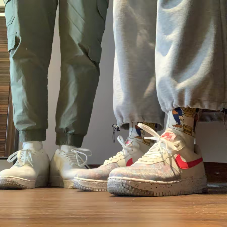 Giày Nike Air Force 1 Crater 'Siren Red' CT1986-101