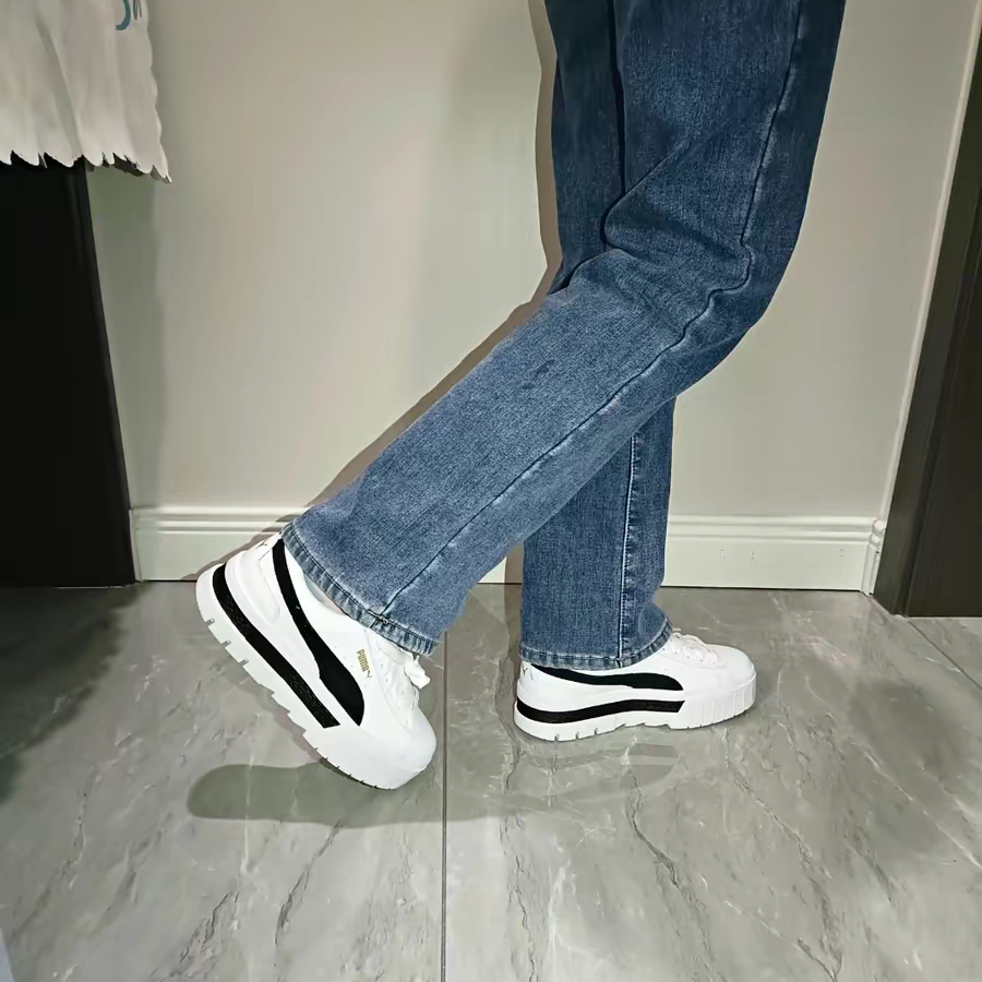 Giày Puma Mayze 'White Black' 38198301