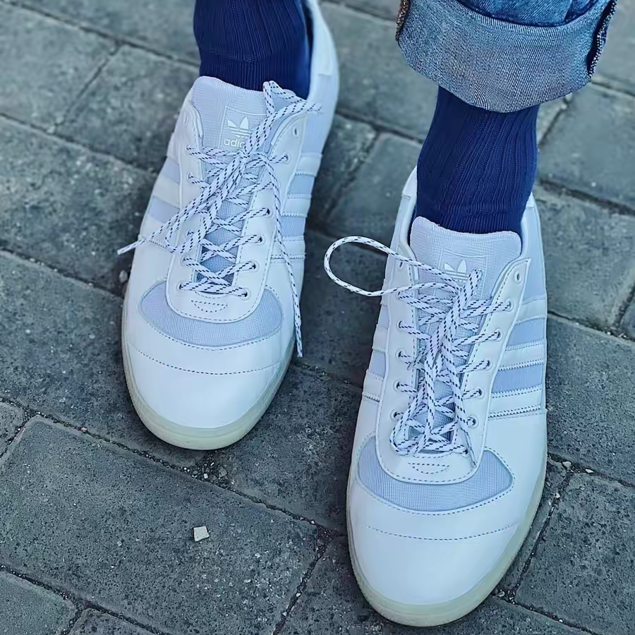 Giày Adidas Wilsy SPZL x New Order 'White Grey' FX1056