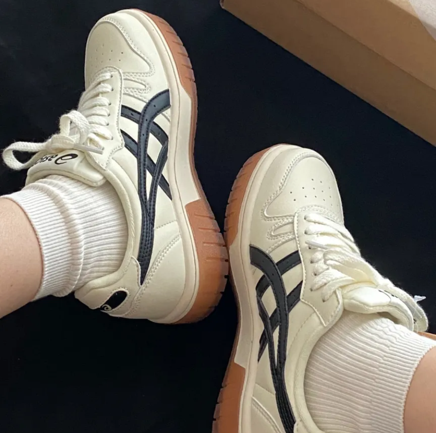 Giày Asics Court MZ 'Cream Black Gum' 1203A127-750