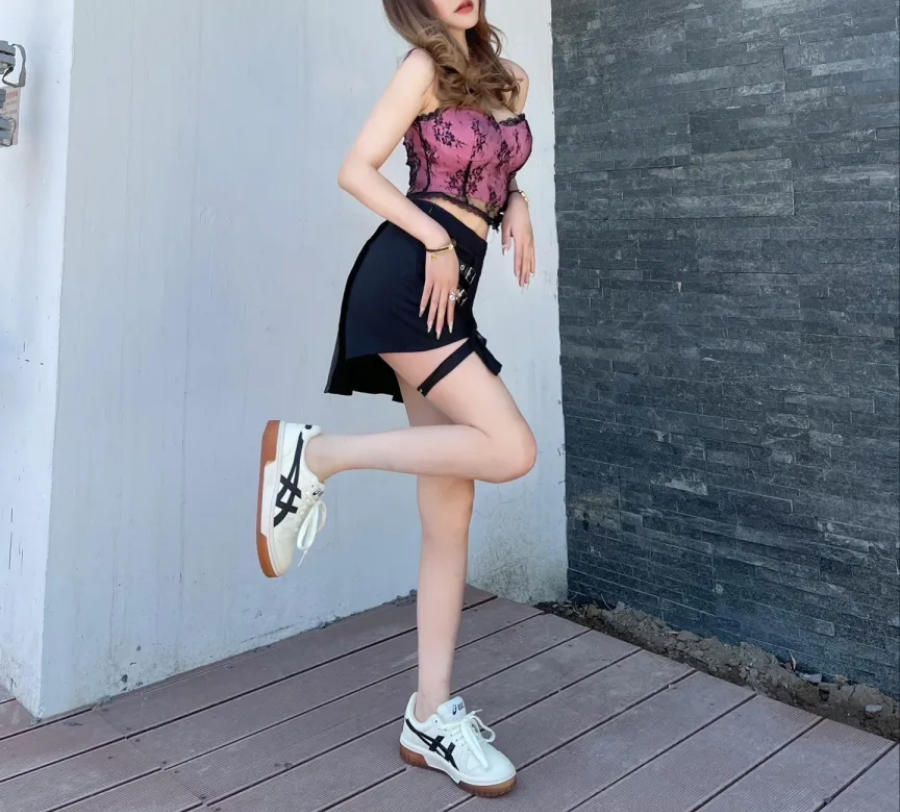 Giày Asics Court MZ 'Cream Black Gum' 1203A127-750