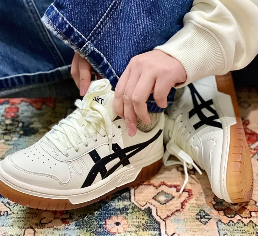 Giày Asics Court MZ 'Cream Black Gum' 1203A127-750