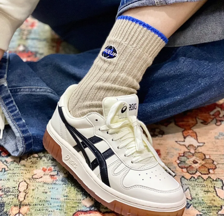 Giày Asics Court MZ 'Cream Black Gum' 1203A127-750