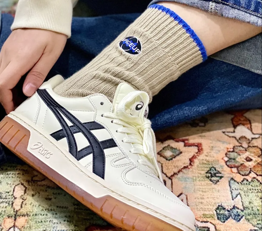Giày Asics Court MZ 'Cream Black Gum' 1203A127-750