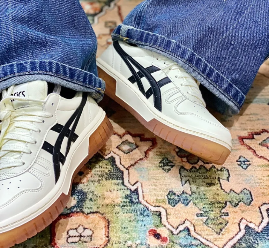 Giày Asics Court MZ 'Cream Black Gum' 1203A127-750