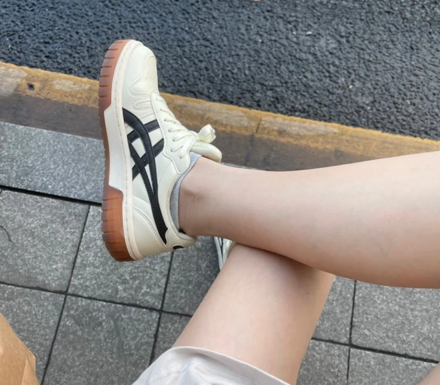 Giày Asics Court MZ 'Cream Black Gum' 1203A127-750