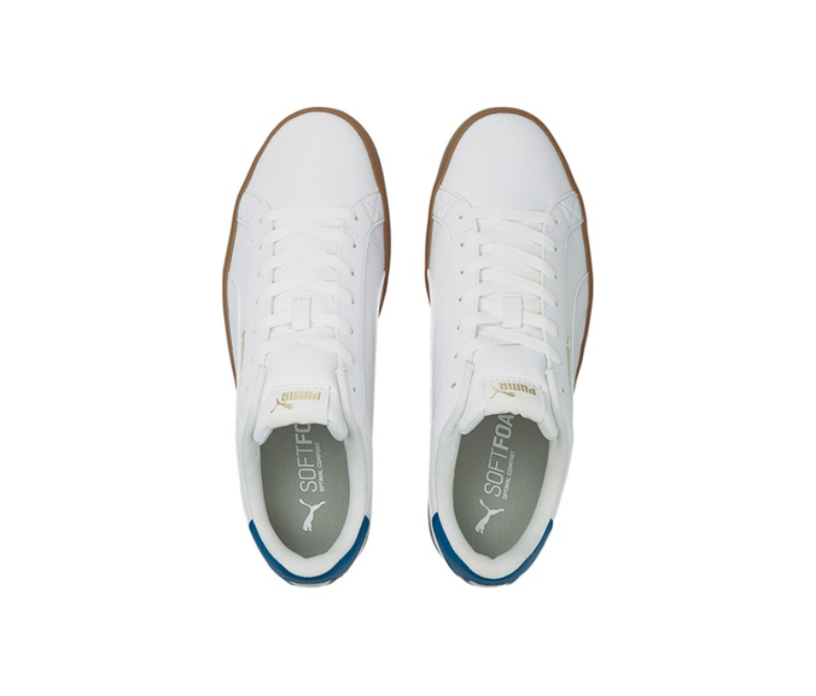 Giày Puma Smash Vulc V3 Retro Low Tops 'White Brown' 380752-08