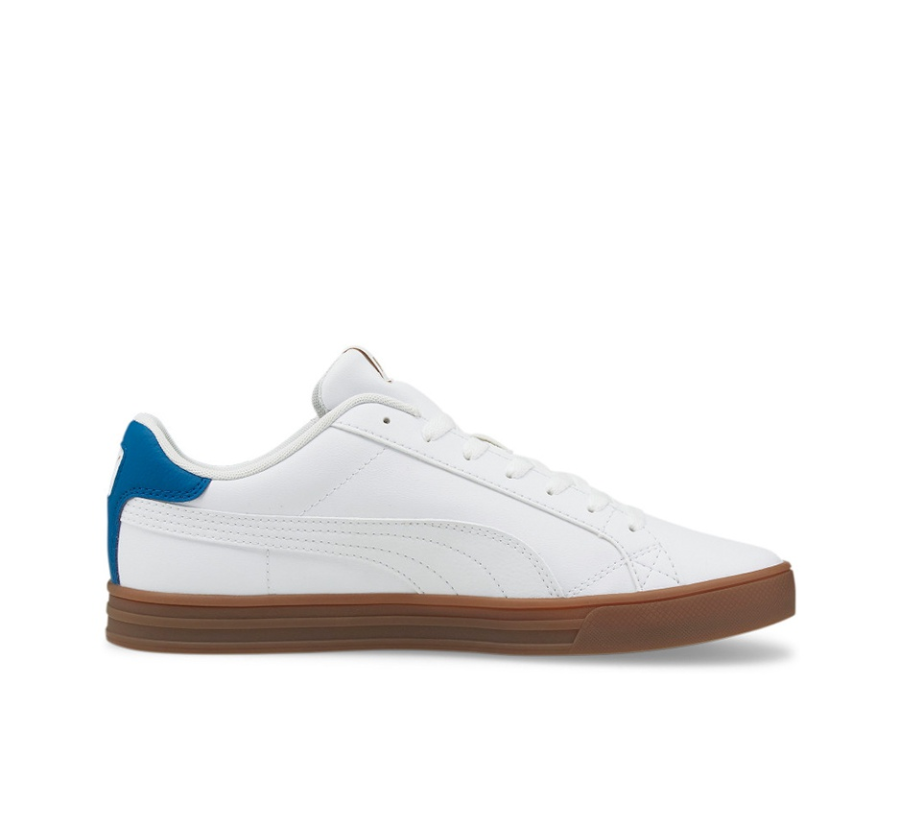 Giày Puma Smash Vulc V3 Retro Low Tops 'White Brown' 380752-08