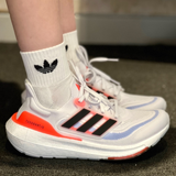 Giày Adidas Ultra Boost Light 'White Black Solar Red' HQ6351