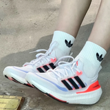 Giày Adidas Ultra Boost Light 'White Black Solar Red' HQ6351