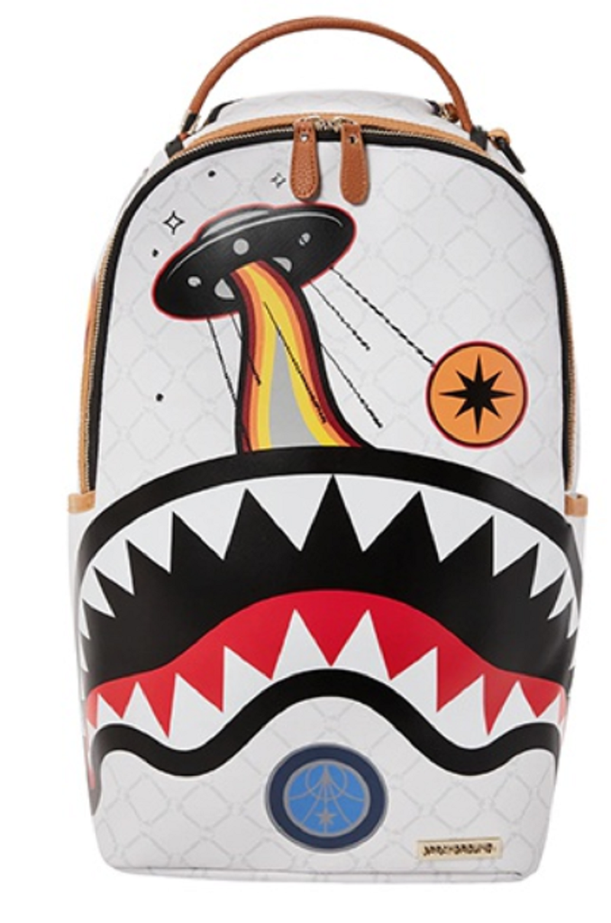 Balo Sprayground Alien Rich DLX Shark 'White' W0825729
