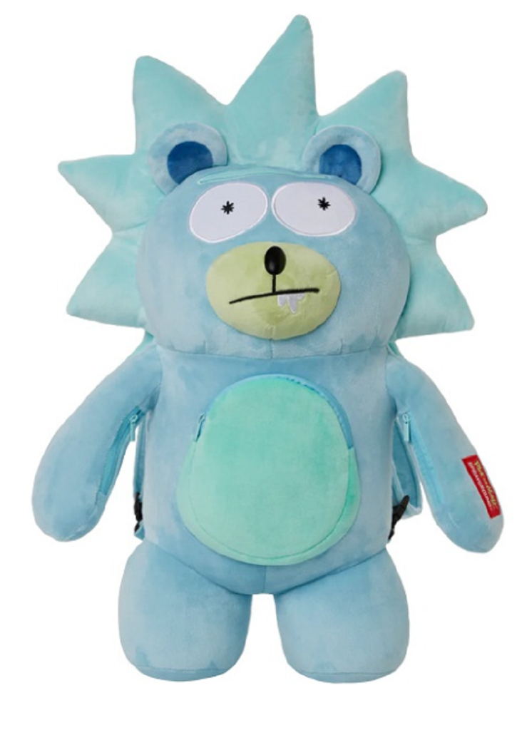Balo Sprayground Rick And Morty Plush Doll Bag 'Blue' W0837004