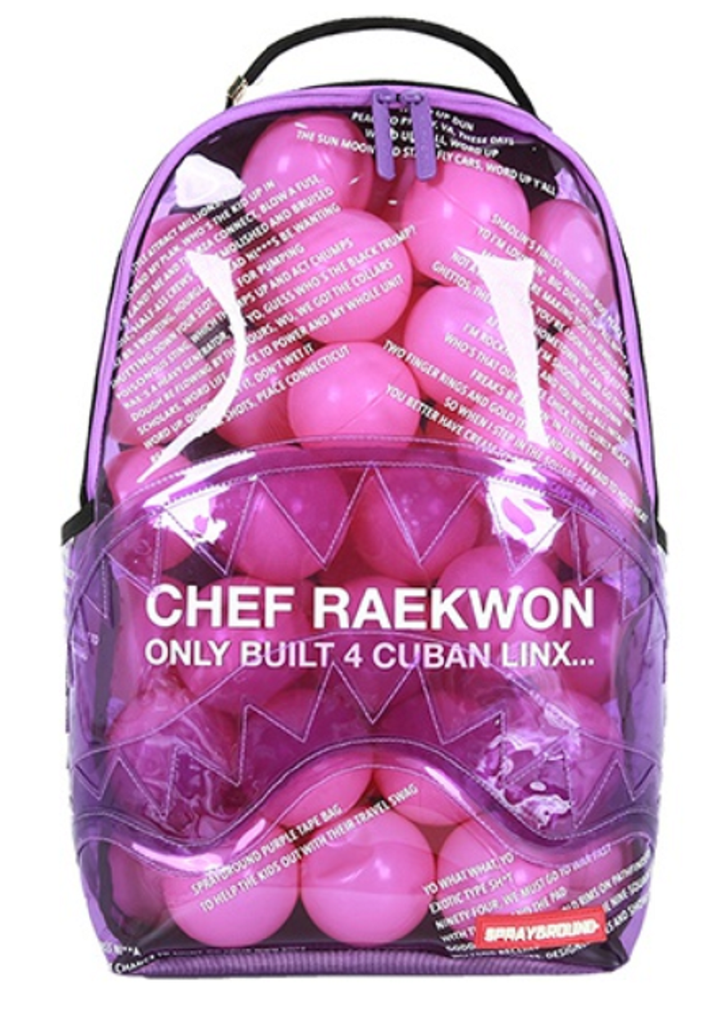 Balo Sprayground Jelly Wind Letter 'Purple' W0715713