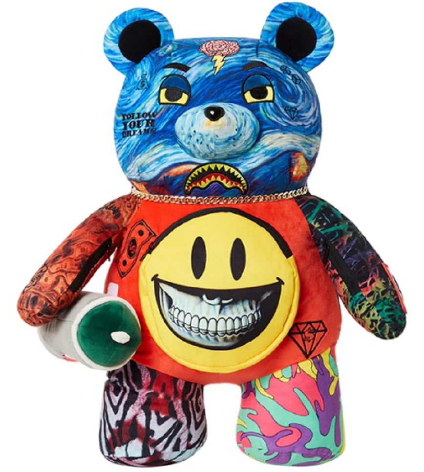 Balo Sprayground Plush Doll x Ron English 'Multicolor' W0917007