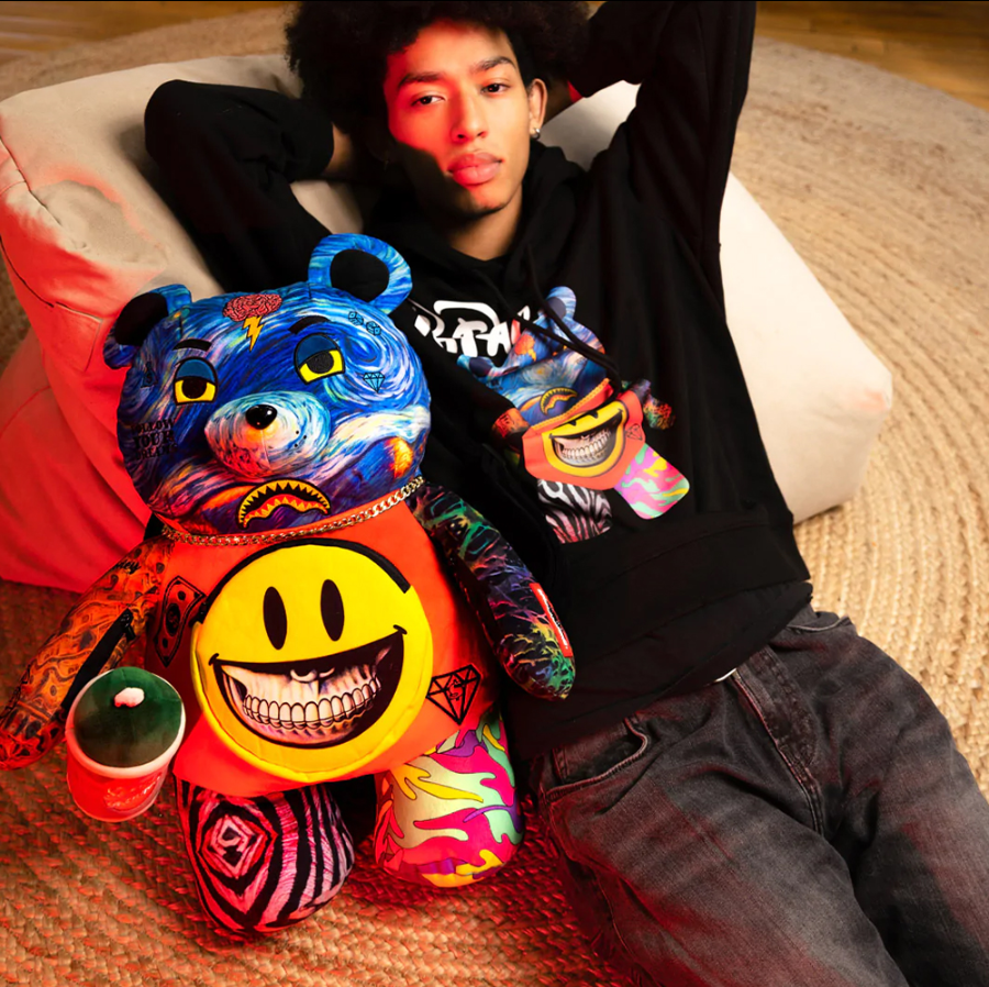 Balo Sprayground Plush Doll x Ron English 'Multicolor' W0917007