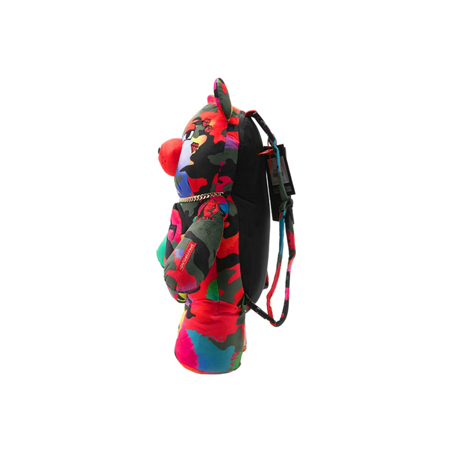 Balo Sprayground Plush Doll 'Red Camo' W0827010