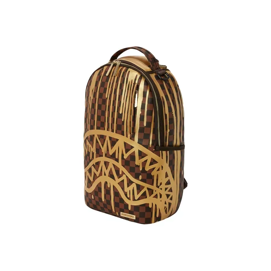 Balo Sprayground Flowing Shark Mouth 'Gold' W0815719