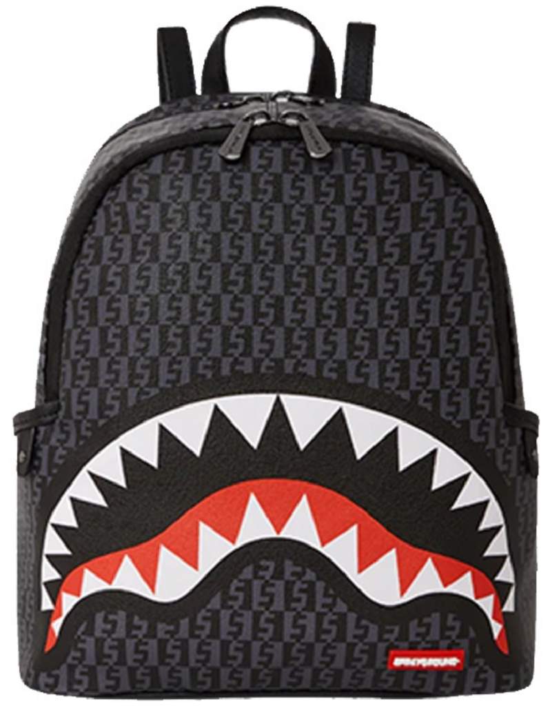 Balo Sprayground Presbyopia Checkerboard Shark Mouth 'Black' W0915702