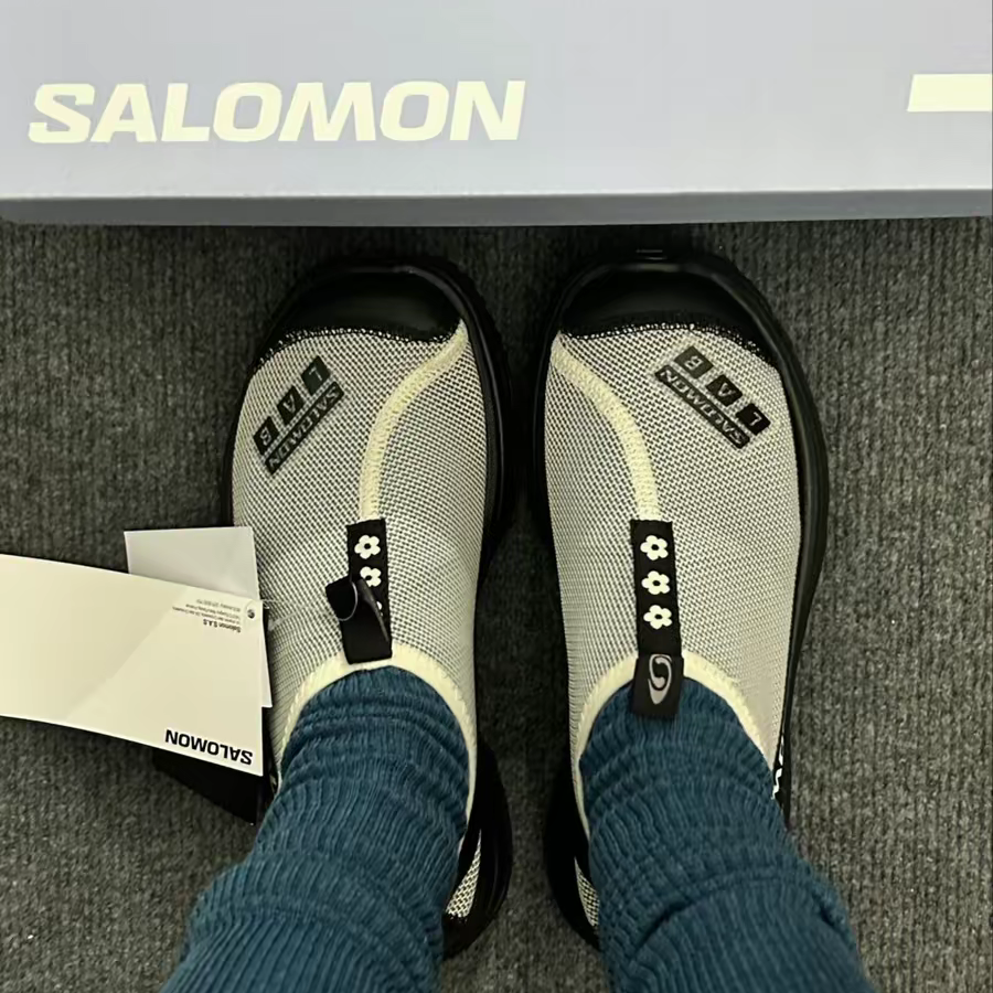 Giày Salomon RX Moc 3 x Sandy Liang 'Cream Black' L47242300