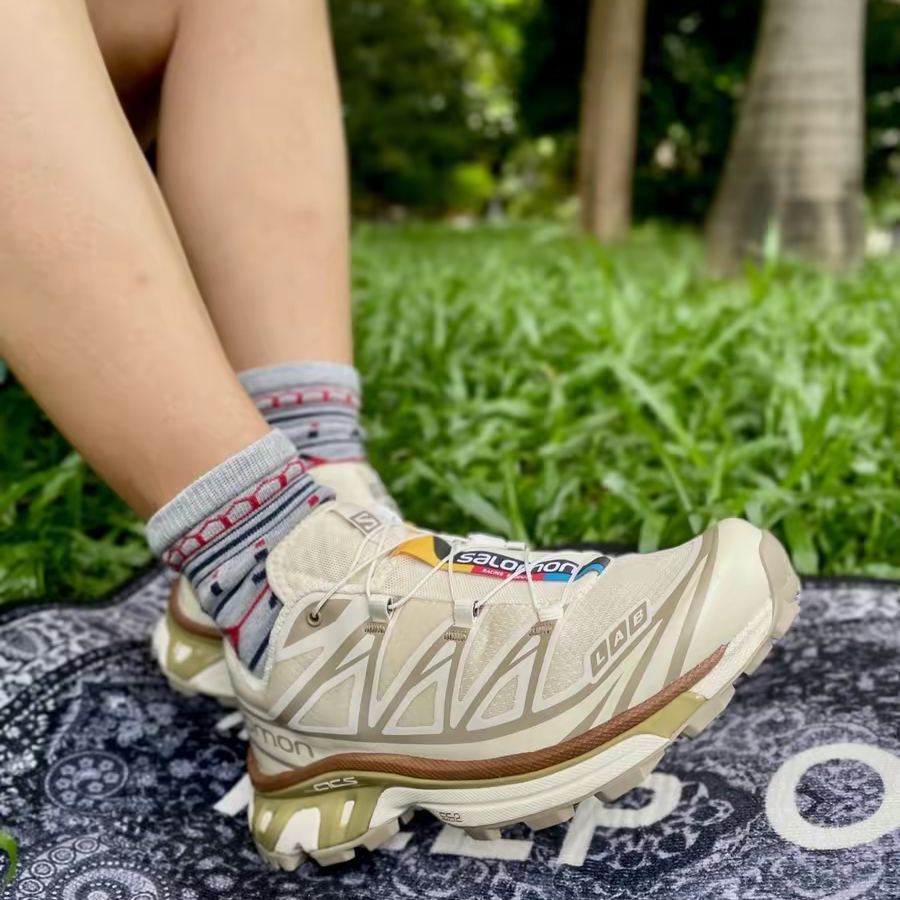 Giày Salomon XT-6 'Turtledove' L41751000