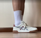 Giày Asics Court Mz Arthurs 'White Gray Red' 1203A127-107