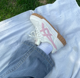 Giày Asics Court 'Pink White' 1204A126-100