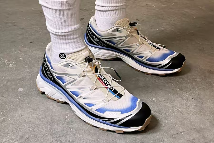 Giày Salomon XT-6 Skyline 'Bleached Sand Dazzling Blue' L41630000