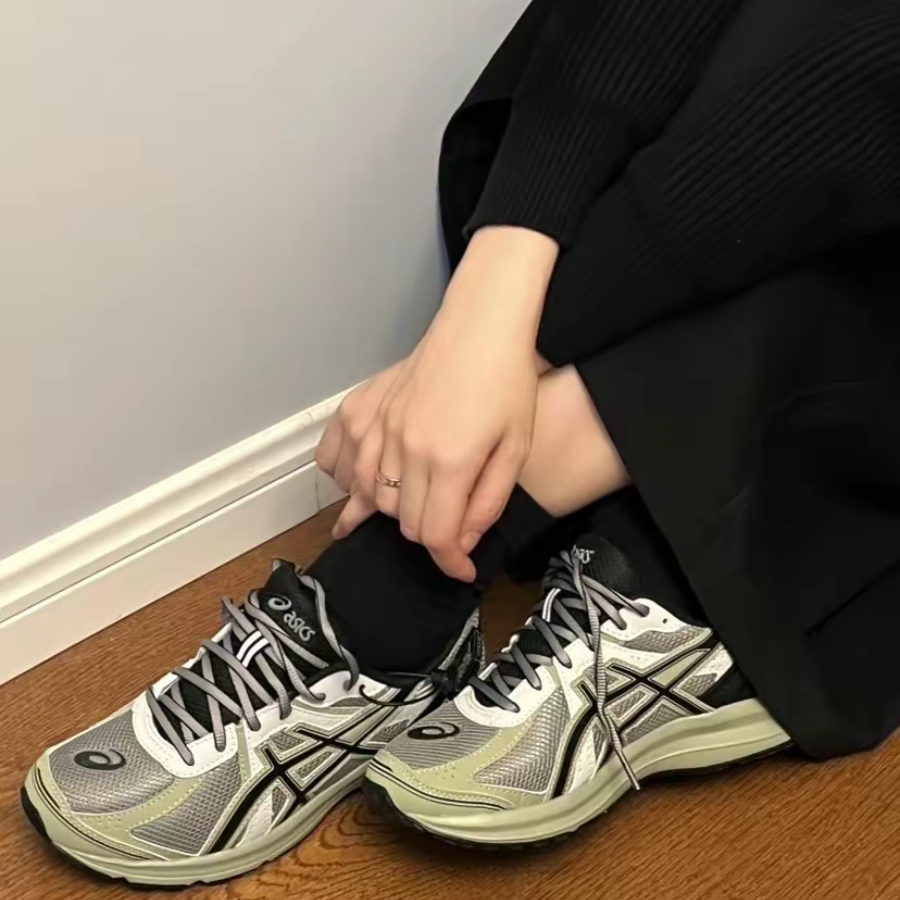 Giày Asics Jog 100S 2E Wide 'Sheet Rock Black' 1201A715-020