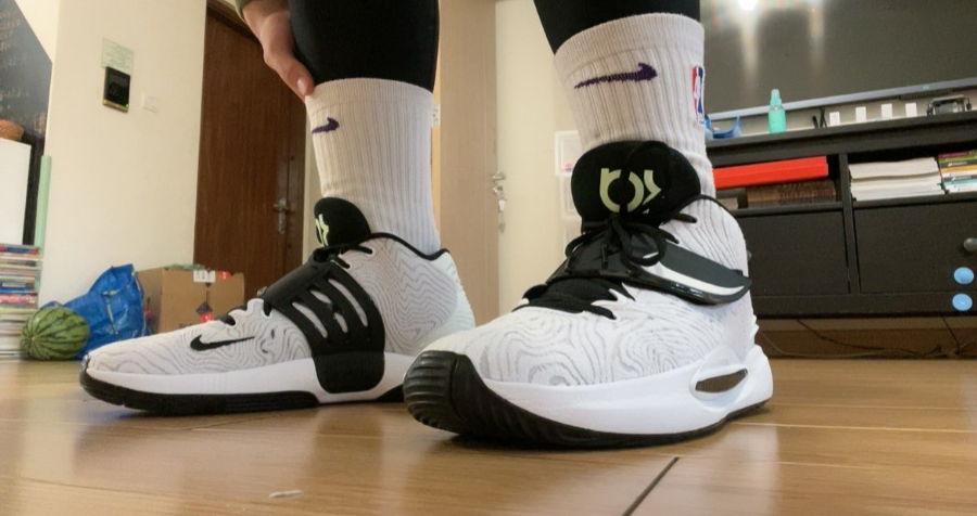 Giày Nike KD 14 TB 'White Black' DA7850-100