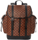 Balo Sprayground Checkerboard Skull Pattern 'Brown' W0815714