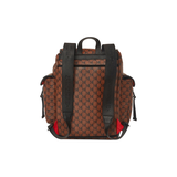 Balo Sprayground Checkerboard Skull Pattern 'Brown' W0815714