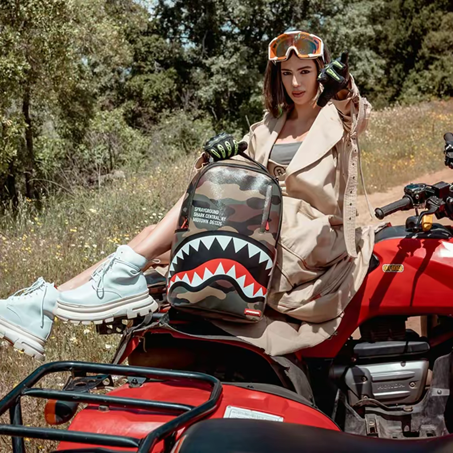 Balo Sprayground Shark Mouth 'Camo' W0845728