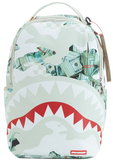 Balo Sprayground Checkerboard Stitching Shark Mouth 'White' W0845703