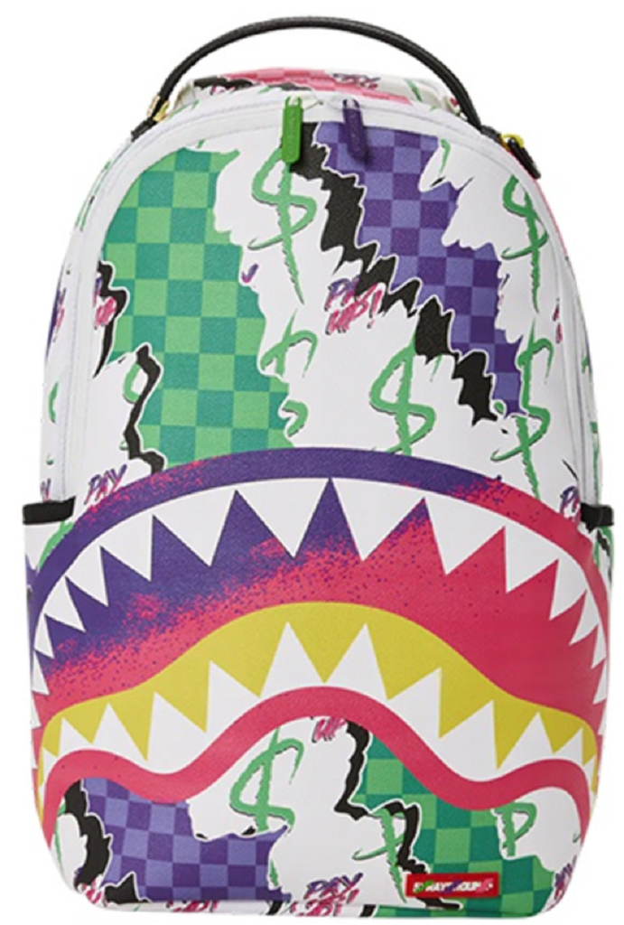 Balo Sprayground Shark Mouth 'Colorful Graffiti' W0835711