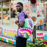 Balo Sprayground Shark Mouth 'Colorful Graffiti' W0835711