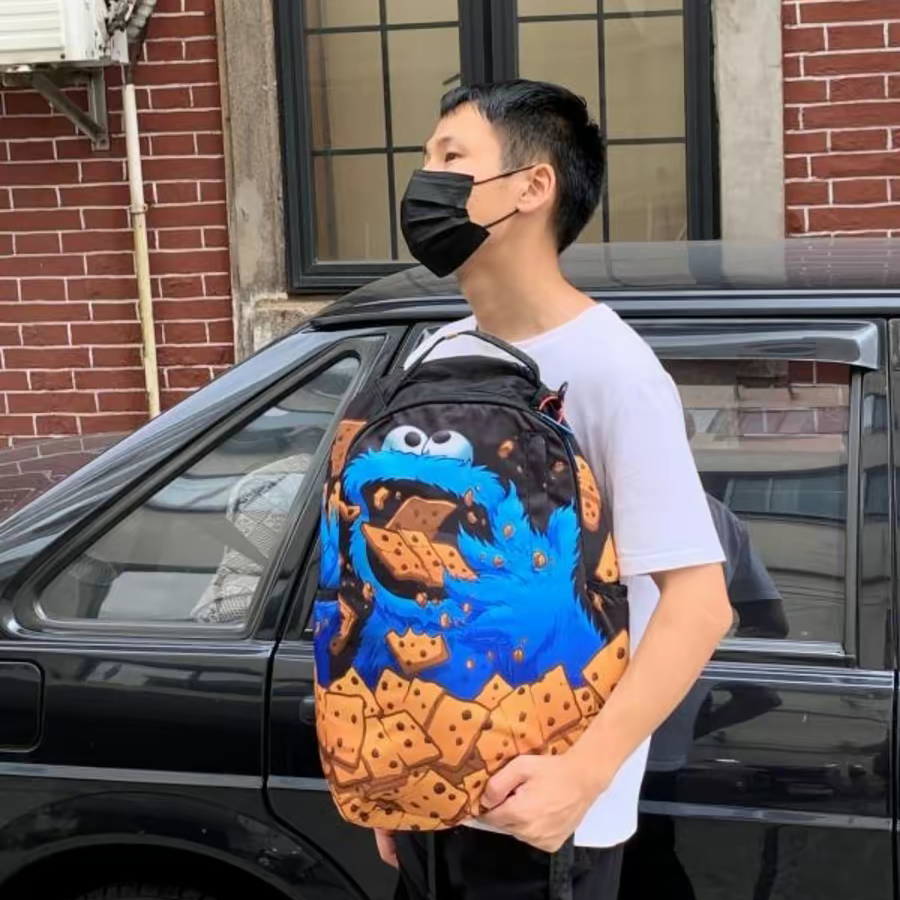 Balo Sprayground Sesame Street 'Blue' W0645816