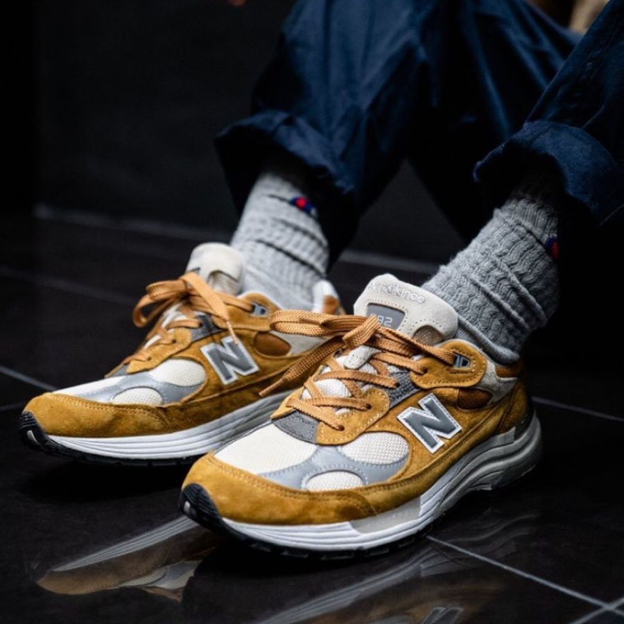 Giày New Balance 992 Packer Shoes 'Yellow' M992PK1